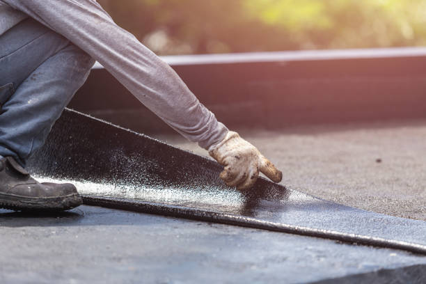 Professional Exterior Waterproofing technician working in Richland, WA
